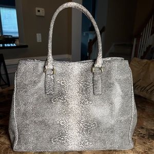 Talbots Snakeskin Tote